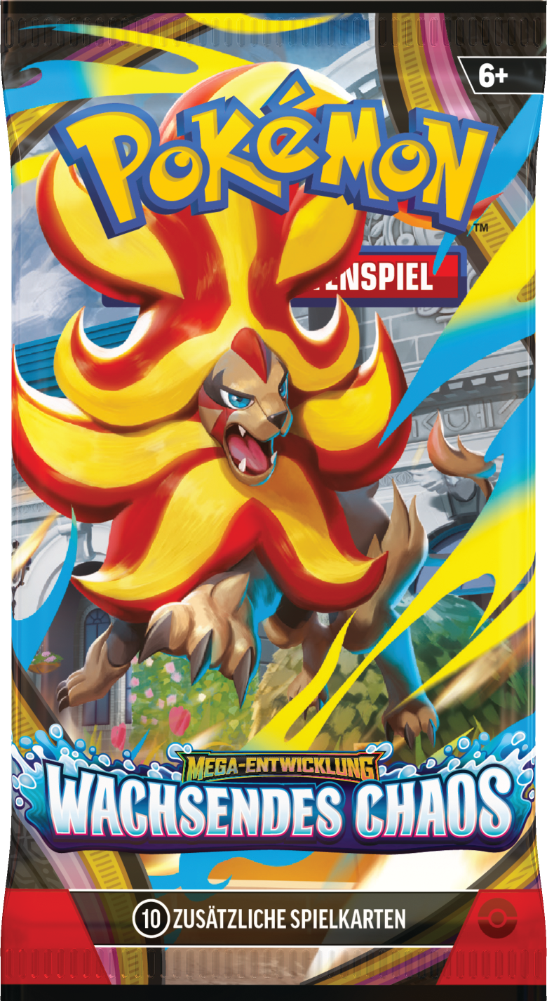 Pokémon TCG: Wachsendes Chaos – Boosterpack (Deutsch)