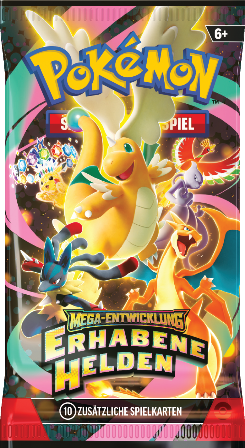 Pokémon TCG: Erhabene Helden – Boosterpack (Deutsch)