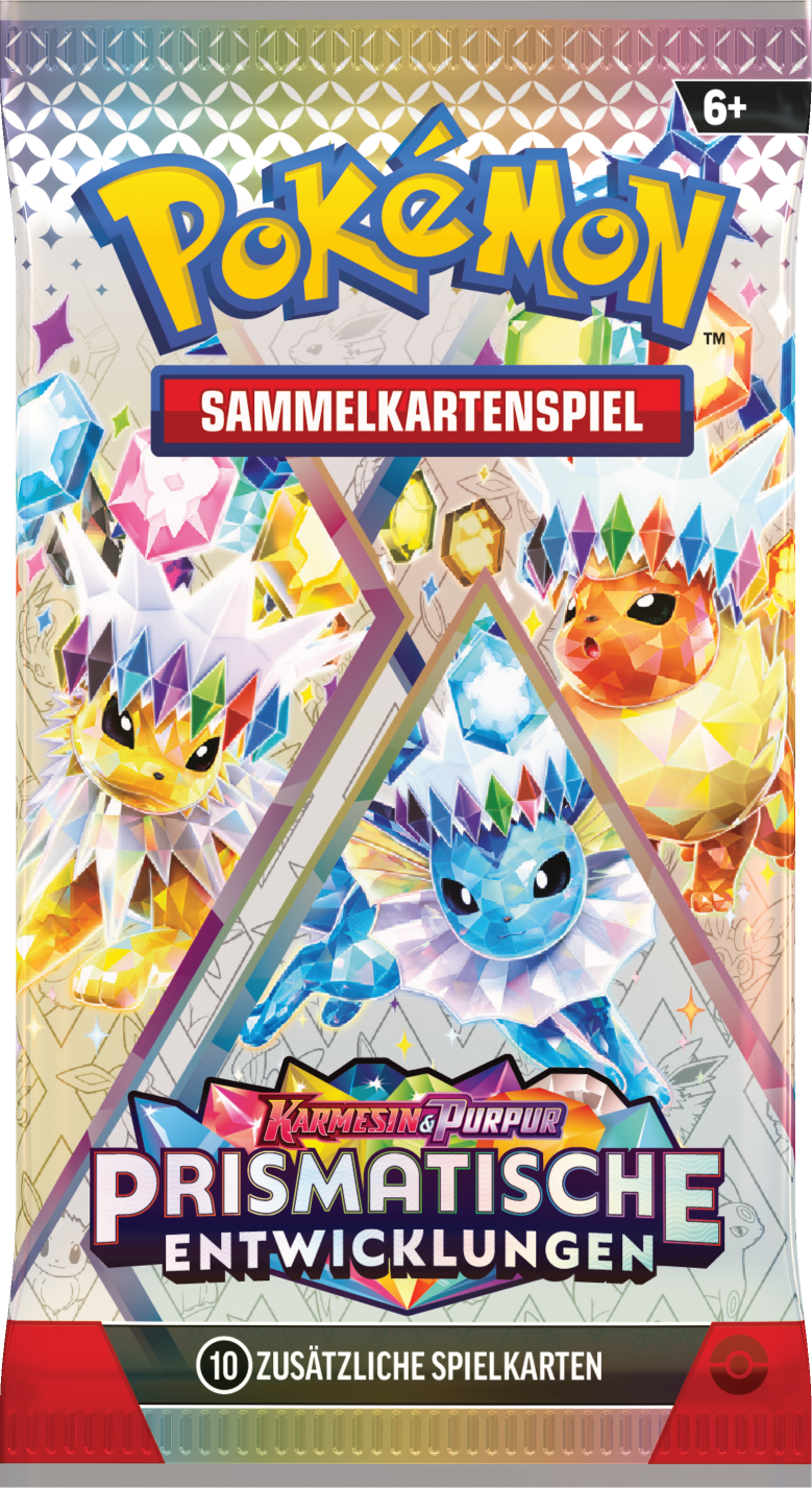 Pokémon TCG: Prismatische Entwicklungen – Boosterpack (Deutsch)