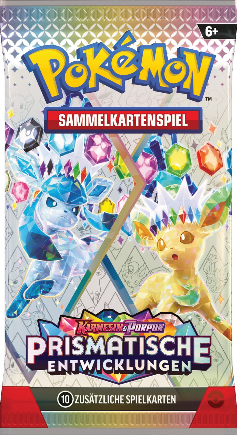Pokémon TCG: Prismatische Entwicklungen – Boosterpack (Deutsch)