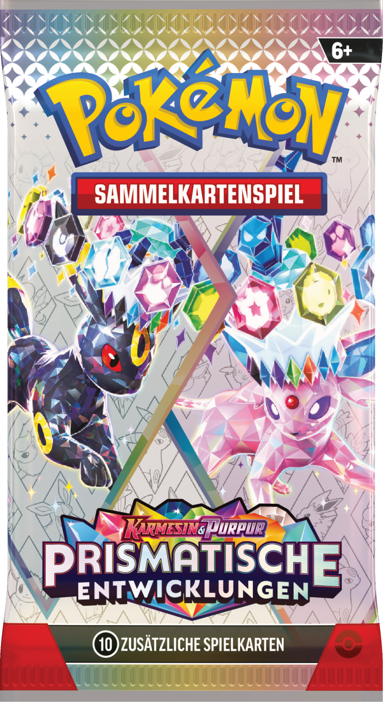 Pokémon TCG: Prismatische Entwicklungen – Boosterpack (Deutsch)