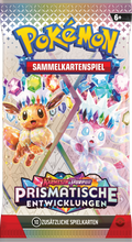 Pokémon TCG: Prismatische Entwicklungen – Boosterpack (Deutsch)