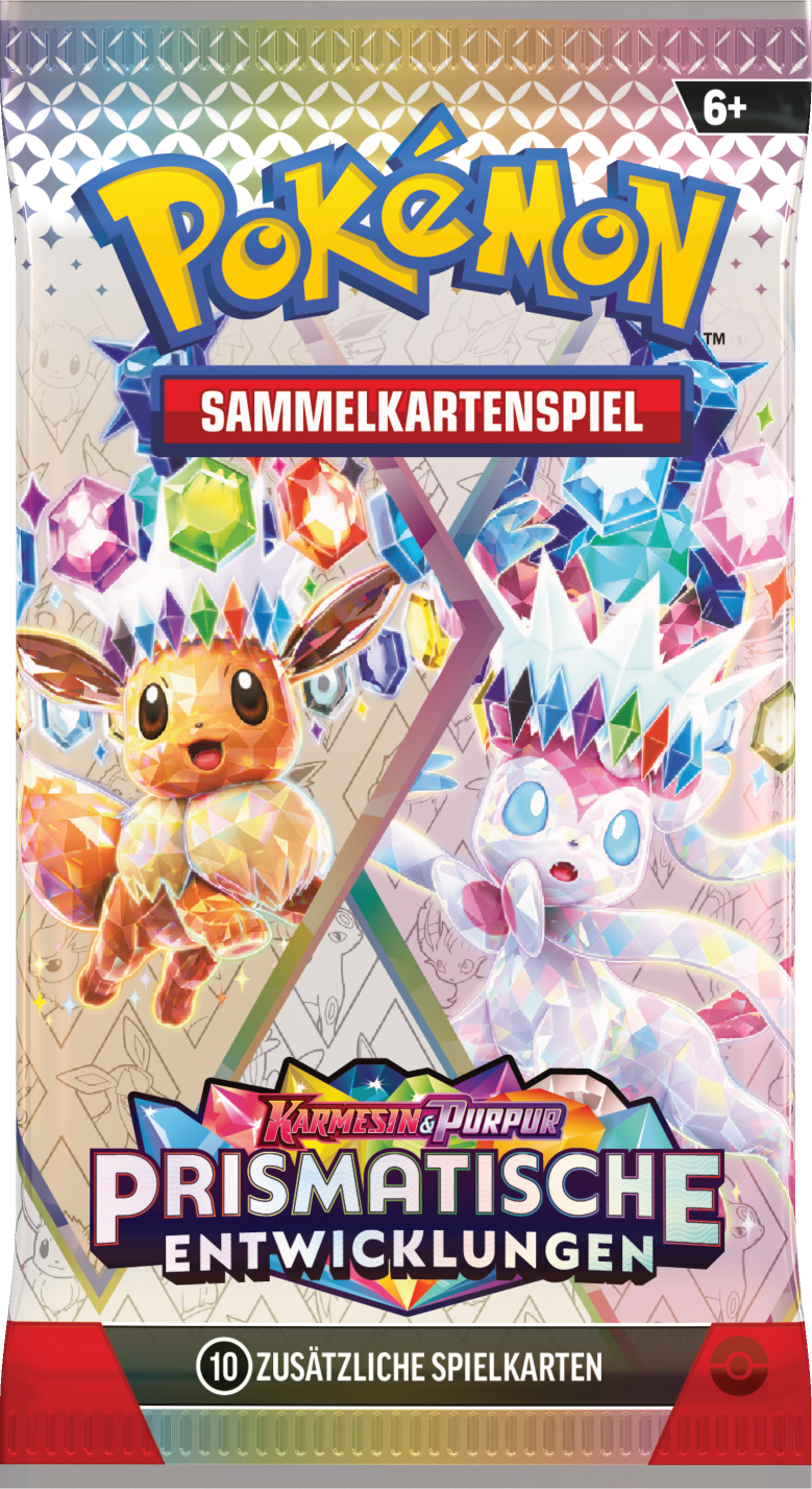 Pokémon TCG: Prismatische Entwicklungen – Boosterpack (Deutsch)