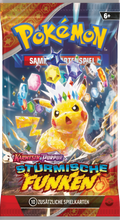 Pokémon TCG: Stürmische Funken – Boosterpack (Deutsch)
