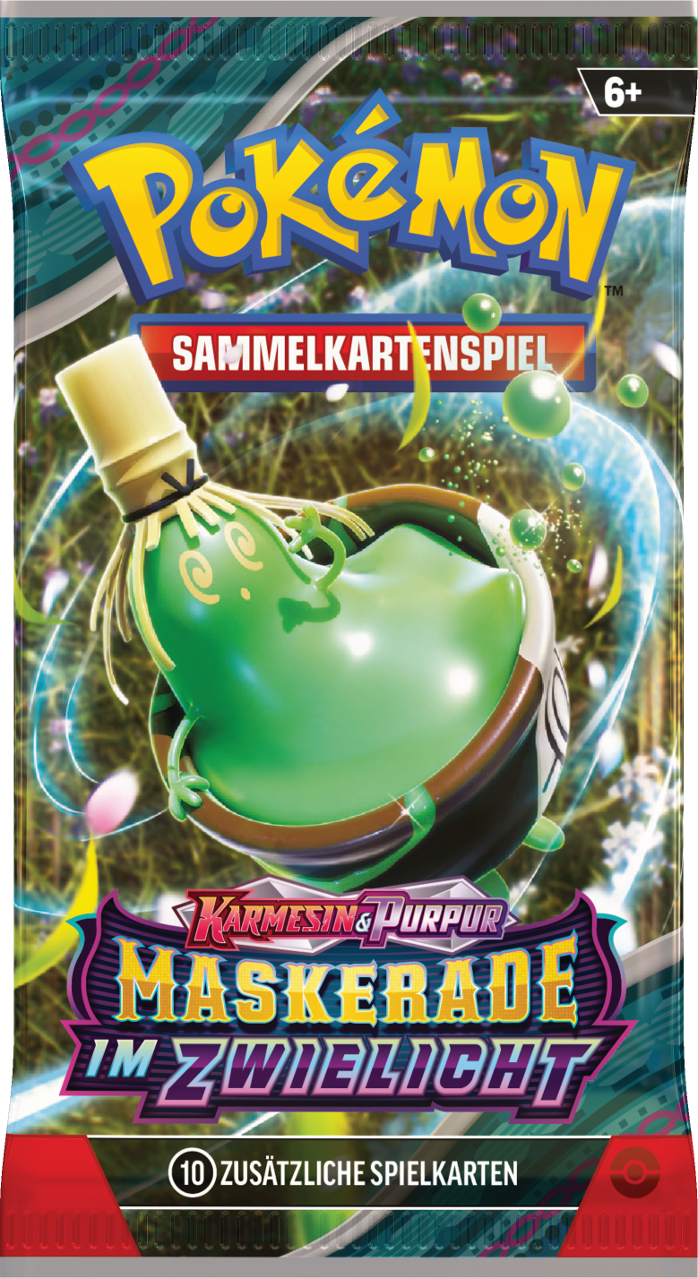 Pokémon TCG: Maskerade im Zwielicht – Boosterpack (Deutsch)