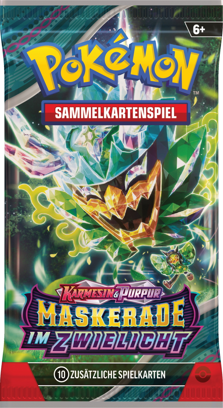 Pokémon TCG: Maskerade im Zwielicht – Boosterpack (Deutsch)