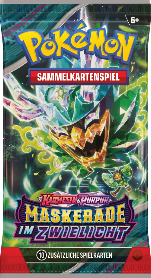 Pokémon TCG: Maskerade im Zwielicht – Boosterpack (Deutsch)