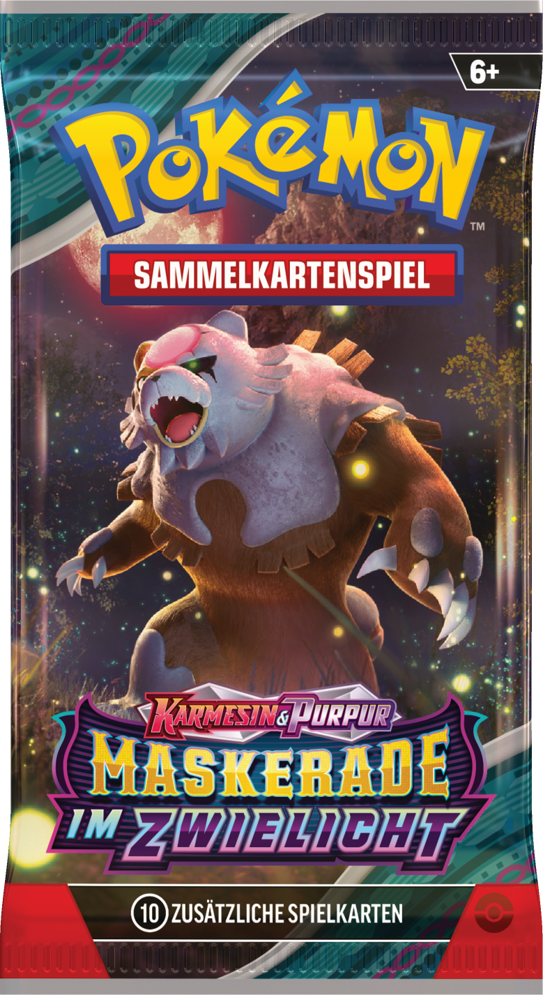 Pokémon TCG: Maskerade im Zwielicht – Boosterpack (Deutsch)