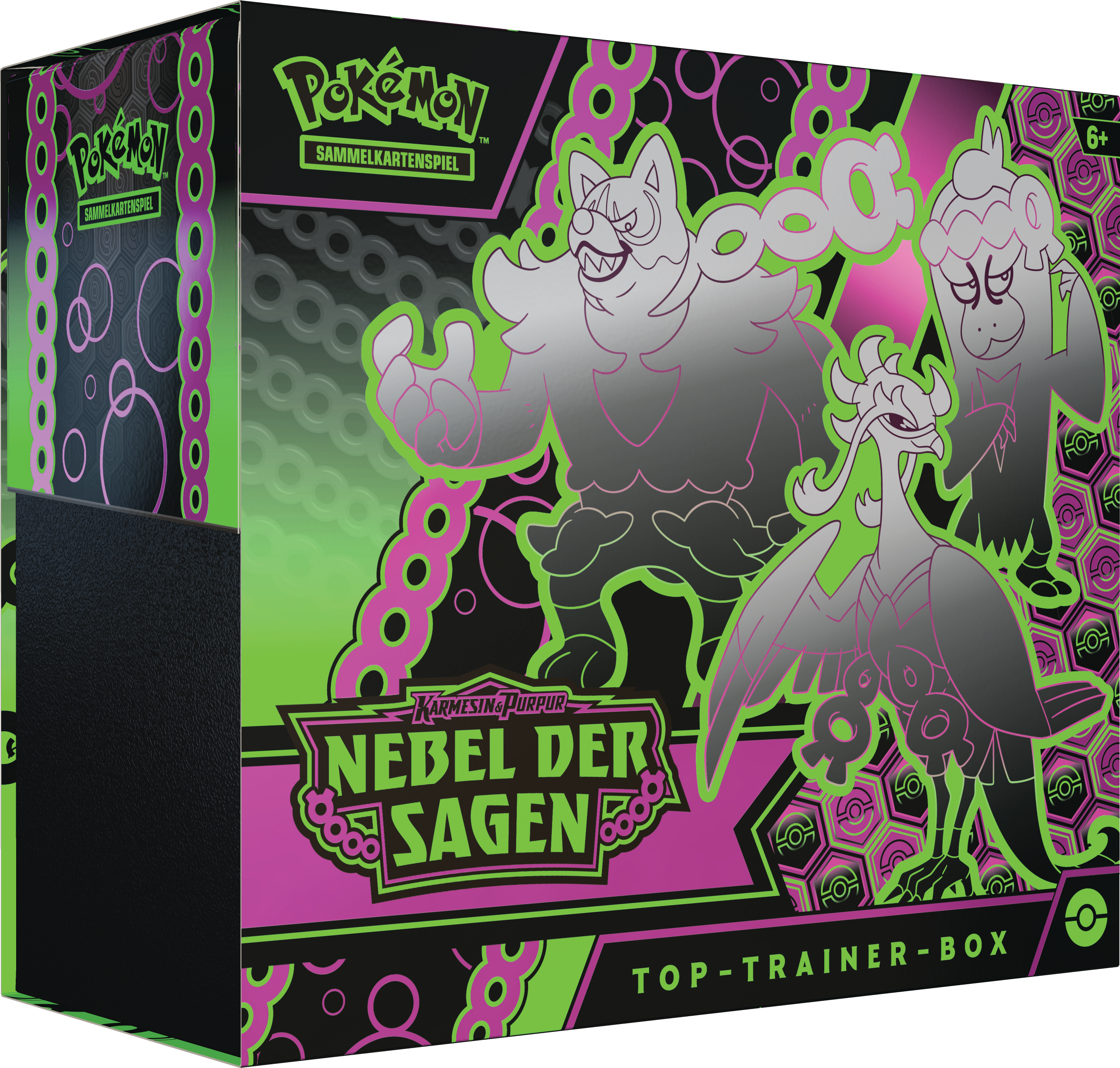 Pokémon TCG: Nebel der Sagen – Top-Trainer-Box (Deutsch)